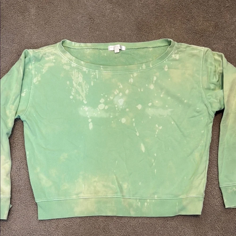 Spiritual Gangster Green Tie-Dye Sweatshirt - Picture 1 of 5
